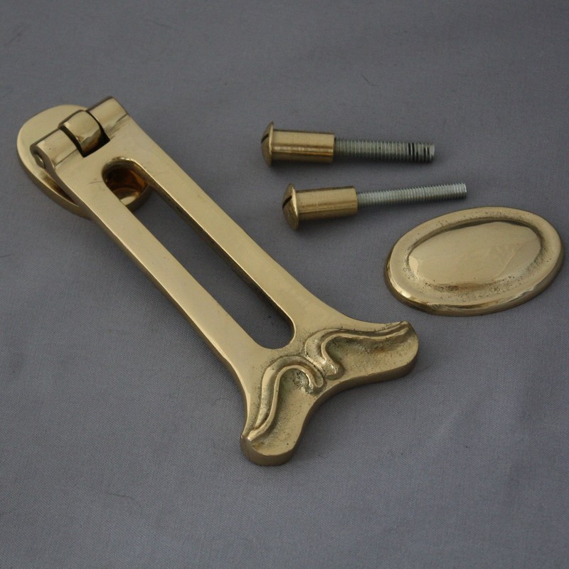 Art Nouveau Brass Door Knocker