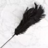 32" Tall Black Feather Plume Decorative Craft Spray