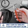 WISEPRO 4.7 Inch Model Nipper, Plastic Model Nippers with Sharp