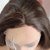 Creamily 13×3 Dark Brown Lace Front Wig 30 Inch Long