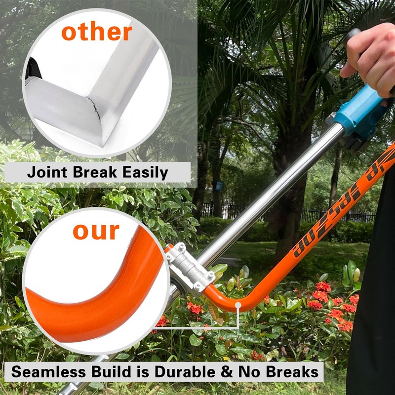 Ergonomic Trimmer Grip for Weed Wackers Extension Handle, String Trimmer