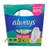 Always Ultra Thin Unscented Overnight Pads Flexi Wings Size 2