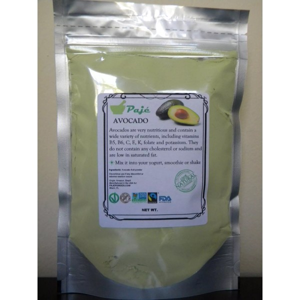 PAJE POWDER Avocado fruit powder 8oz 1/2lb PAJE - vitamins
