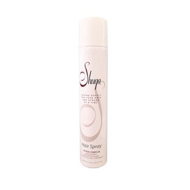 Shuga Hair Spray, Aerosol Firm Workable Hold Hairspray (w/Steel Pin Tail Comb) 55 VOC, Earth Friendly, Water Soluble (9 oz / 300 ml)