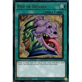 Pot of Desires (PUR) - RA01-EN056 - Prismatic Ultimate Rare - 1st Edition