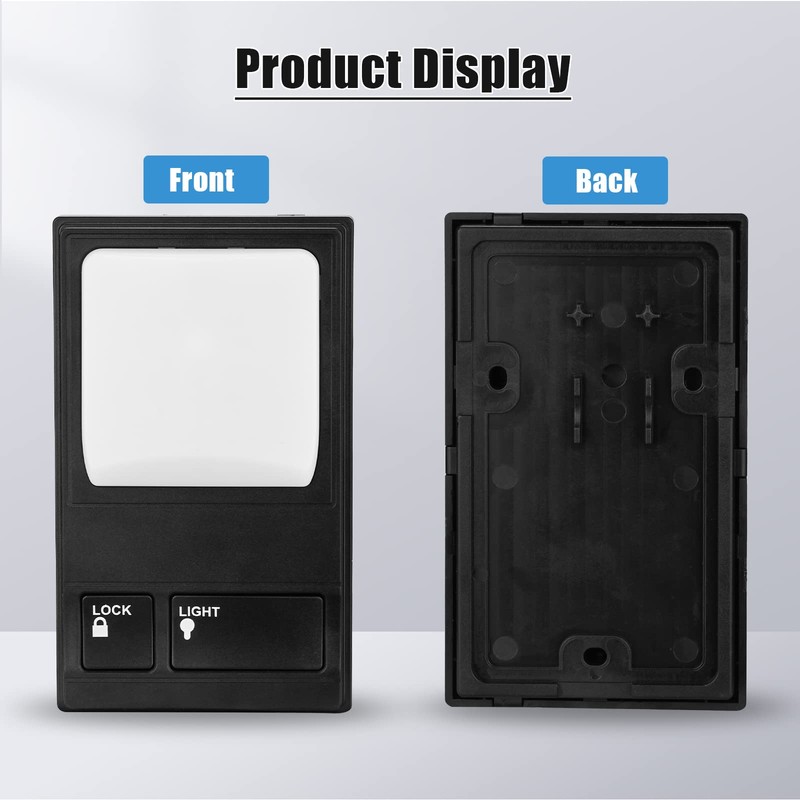 Garage Door Wall Button, Upgrade Garage Door Keypad Control Panel