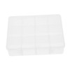 COHEALI Rectangular Storage Box 12-Compartment Dividers Tool Organizing Box Sturdy