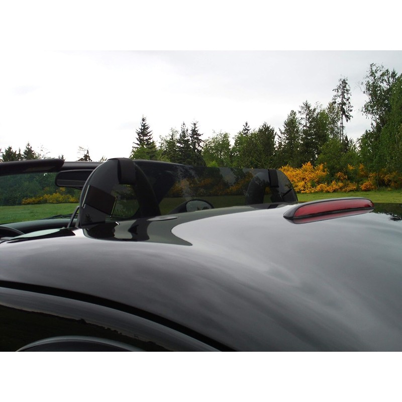 #1 Ranked Wind Deflector Windscreen Windstop Windblocker, Smoke Tint, Compatible