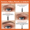 Noerrors Eyebrow Pencil Microblading in Dark Brown, Precise Slim Fine
