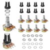 EFUTURETIME 10 x Potentiometers (B1K 2K 5K 10K 20K 50K