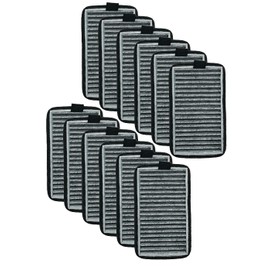 Nispira DSTx 2.0 Air Purifier Carbon HEPA Filter Replacement | Compatible with Clarifion Plug in Air Ionizer | Remove Smoke, Pet Dander, Odor | Pack of 12