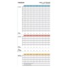 Chartpak Self-Adhesive Vinyl Capital Letters and Numbers, 1/4 Inches High,
