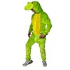 Foxxeo Green Crocodile Costume for Adults, Size: XXXL