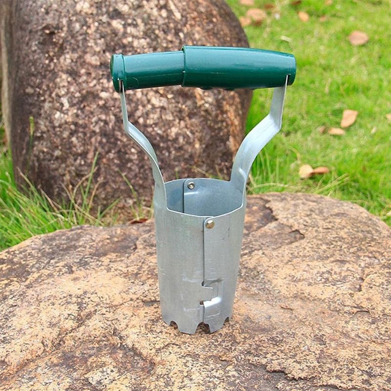 AIMALL Gardening Seedling Lifter Transplanter Tool – 8.7in Durable Zinc-Plated