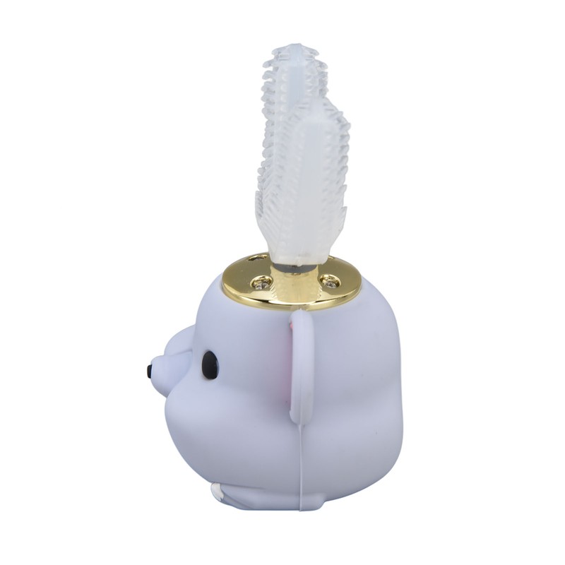 Mouth Electric Toothbrush U Shaped Toothbrush USB Charging Cartoon Silicone