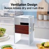 Acrylic Knife Block Holder, Display Stand with Transparent Striped, Kitchen