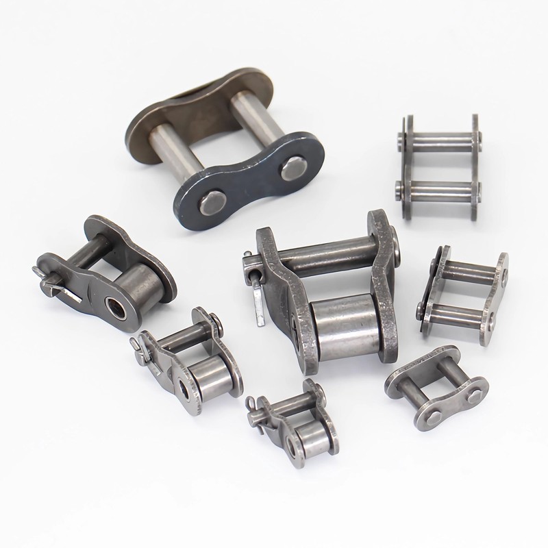 FOCMKEAS 8PCS Roller Chain Offset Half Link #35, 3/8 Inch