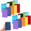 20 Pcs Small spiral notebook, 50 compartments, 3 x 15