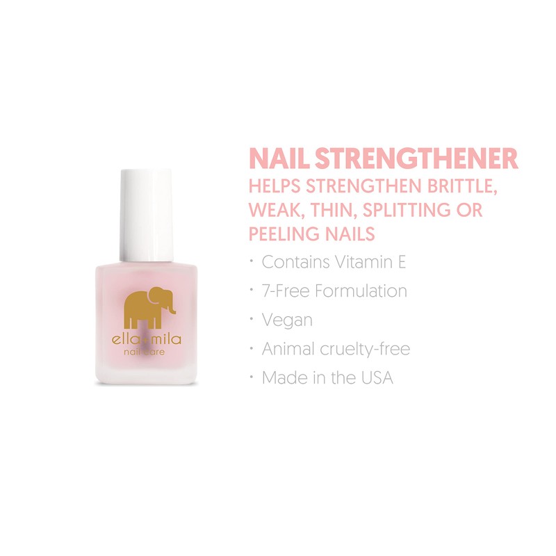 ella+mila Nail Strengthener and Growth Treatment - First Aid Kiss