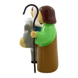 Needzo Little Drops of Water Holy Family Nativity Scene, 3 Inch Multicolor Figurine