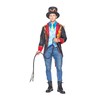 EraSpooky Circus Ringmaster Costume for men Carnival Jacket with Hat