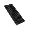 Mechanical Keyboard 82 Key RGB 3 Connection Modes Black Ergonomic