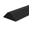 Duzzy 67 Inch Collapsible Shower Water Dam, Shower Threshold Water