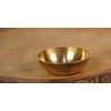 IBA Indianbeautifulart Brass Holy Water Goldtone Bowl Decorative Pooja Accessories