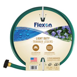 Flexon FR5850 5/8-Inch x 50-Foot 3-Ply Light Duty Garden Hose
