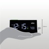 Braun BC16BEU Digital Alarm Clock with LCD Display, Snooze Button,