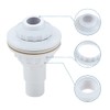 Hicello Above Ground Pool Complete Return Jet Fitting with Gasket
