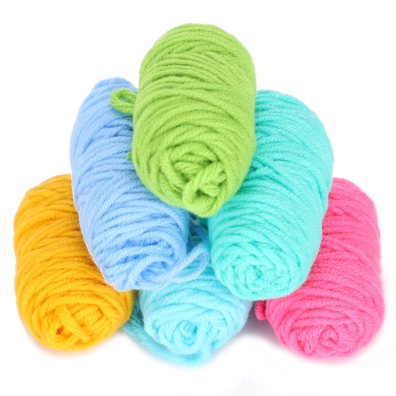 Pompom Maker Kits Colorful Fluff Ball Weaver DIY 6 Color