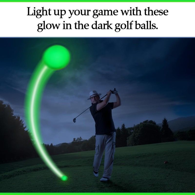 Reclaiming Par Glow in The Dark Golf Balls, Practice Golf