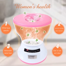 AKSOVA Yoni Seat,Yoni Kit, Steam Seat with 20 Bags Yoni Herbs, Upgraded V Steam at Home Kit for Women Health, PH Balance, Postpartum Care, Feminine Odor and Cleansing