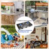 BesNerg Propane Stove 3 Burner Gas Stove, 34000 BTU High-Efficiency