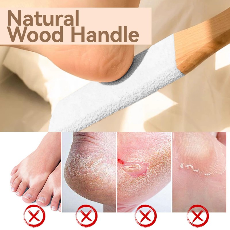 DAJING Foot Stone (1White 1Silvery, MM)