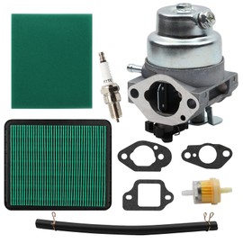 AMZSKU GCV160 Vergaser Rasenmäher Vergaser: mit Tune Up Kit Luftfilter für GCV160A GCV160LA GCV160LE Motor HRB216 HRR216 HRS216 HRT216 HRZ216 Rasenmäher