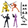 YNTOXIN 4PCS T13 Action Figures Set Lucky 13 Action Figure
