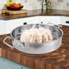 Stainless Steel Large Hole Colander for Shrimp Pasta & Vegetables
