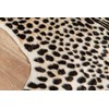 Huichenxing2021FURSTORE Faux Cheetah Area Rug Animals Printed Hide Mats Leopard
