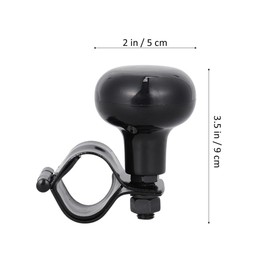 Winomo Steering Wheel Spinner Knob for Car (Black)