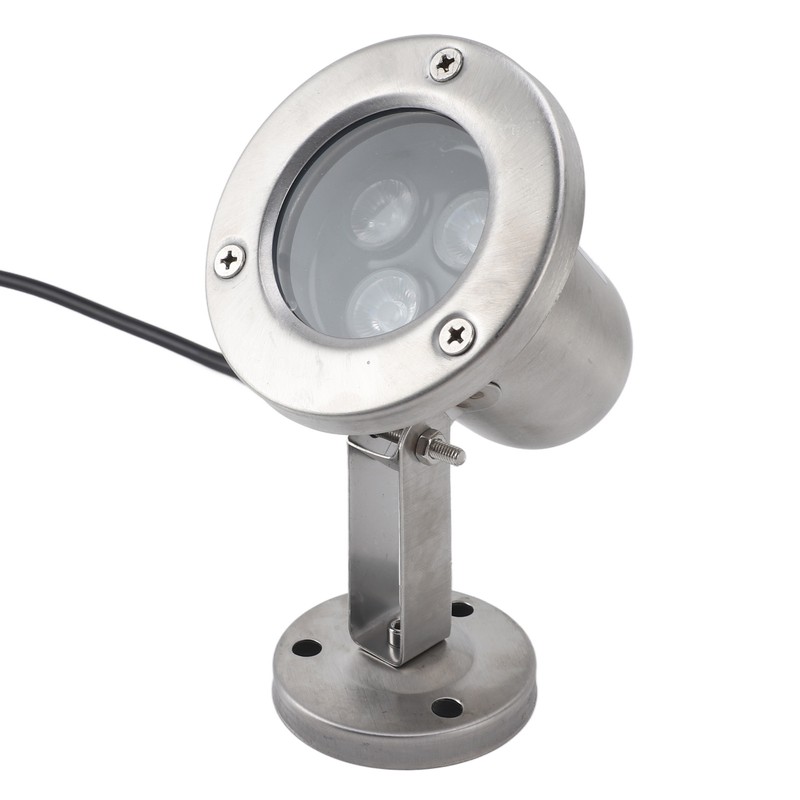 Pond Light 3W LED Stainless Steel IP68 Waterproof Energy Saving