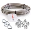 Seilwerk STANKE Trellis Stainless Steel Wire Rope 10 m V4A
