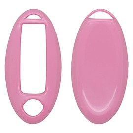 BROVACS Paint PVC Colour Shell Cover ABS Hard Case Holder Compatible with NISSAN Smart Remote Key Fob SV0500 Kitty Pink
