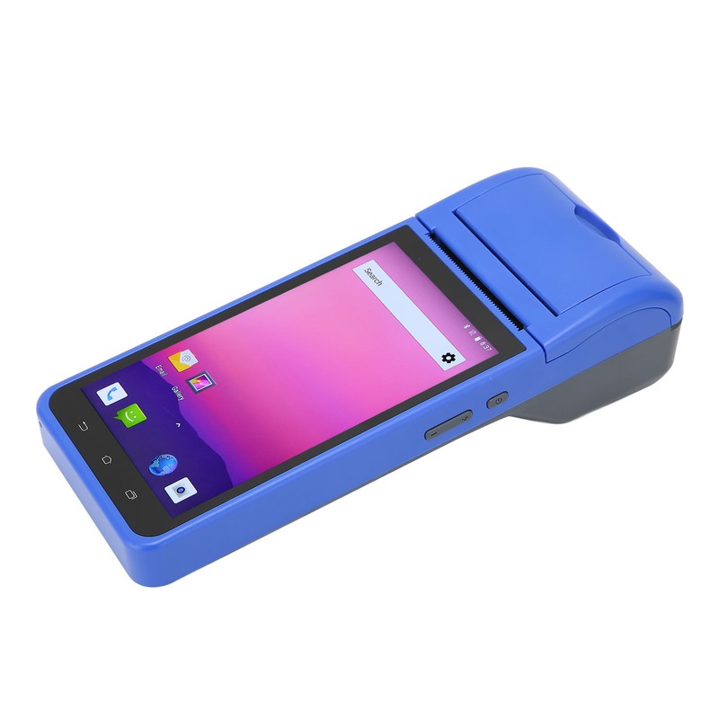 Handheld POS Machine 1280 X 720 HD Screen Thermal Printing