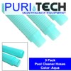 Puri Tech 3 Pack Universal Pool Cleaner Suction Hose 48