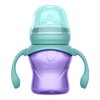 Advanced by Evenflo, Taza Entrenadora Antiderrames, Boquilla con Ultra Suavidad,