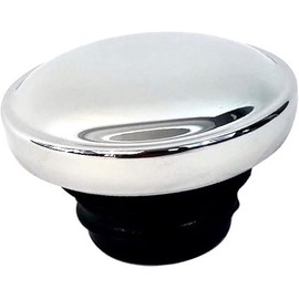 Screw-in Ratcheting Chrome Vented Gas Cap Motorcycle Tank Sportster Bobber Harley Dyna Chopper Fuel Caps Bike OEM 61272-92A 91A Drag Specialties 139568 390281 V Twin 38-0325 Softail 1996-2017