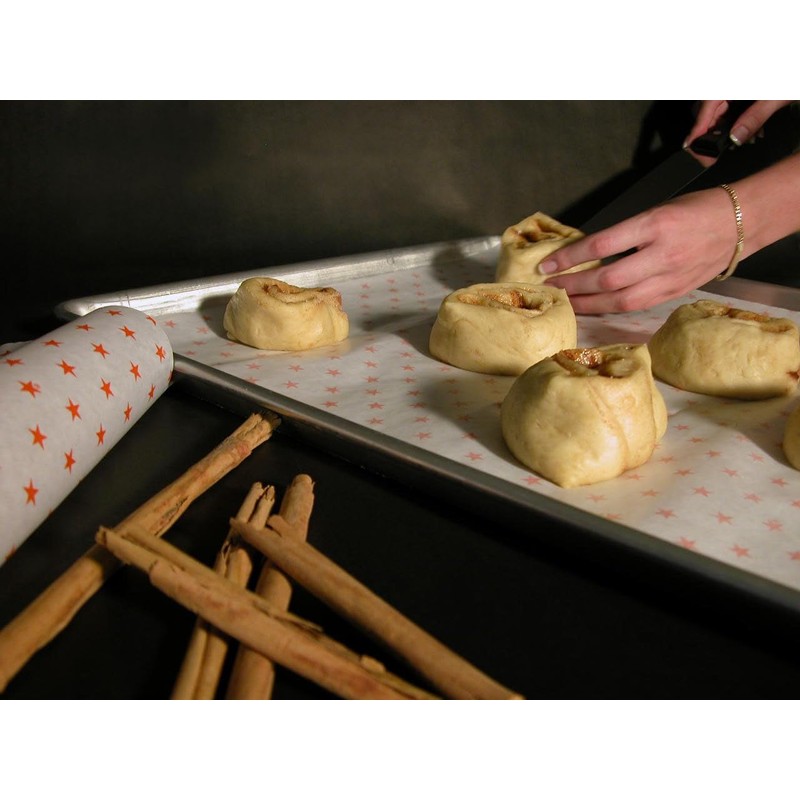 Papel Estrella siliconado - encerado parchment paper para cocinar y