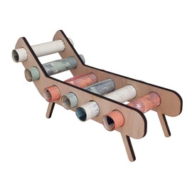 Wooden Money Gift Deck Chair for Holiday Fund 16 cm, Decorative Wooden Gift Box for Banknotes